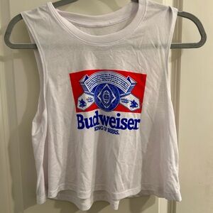 Budweiser Printed Muscle Tank